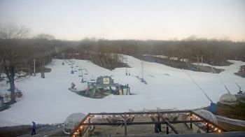 Weather camera view of Powder Ridge Ski Resort.