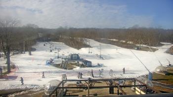 Weather camera view of Powder Ridge Ski Resort.