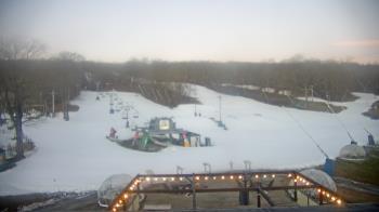 Weather camera view of Powder Ridge Ski Resort.