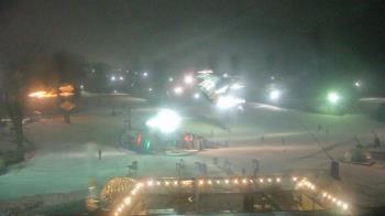 Weather camera view of Powder Ridge Ski Resort.