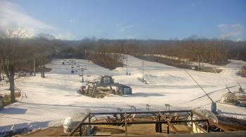 Weather camera view of Powder Ridge Ski Resort.