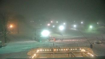 Weather camera view of Powder Ridge Ski Resort.
