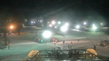 Weather camera view of Powder Ridge Ski Resort.