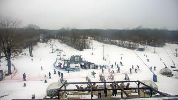 Weather camera view of Powder Ridge Ski Resort.