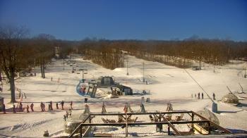 Weather camera view of Powder Ridge Ski Resort.