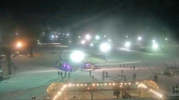 Weather camera view of Powder Ridge Ski Resort.