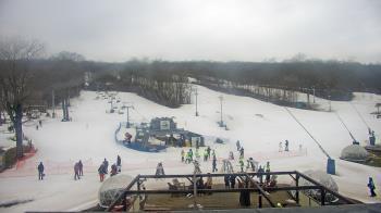 Weather camera view of Powder Ridge Ski Resort.