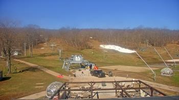 Weather camera view of Powder Ridge Ski Resort.