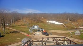 Weather camera view of Powder Ridge Ski Resort.