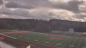 Weather camera view of North Pocono Middle School.