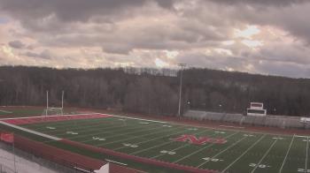 Weather camera view of North Pocono Middle School.