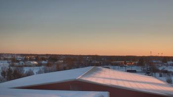Weather camera view of Noblesville HS.