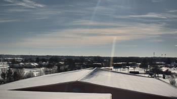 Weather camera view of Noblesville HS.