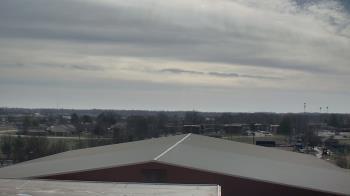 Weather camera view of Noblesville HS.