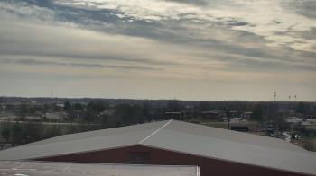 Weather camera view of Noblesville HS.