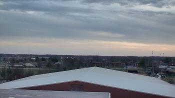 Weather camera view of Noblesville HS.