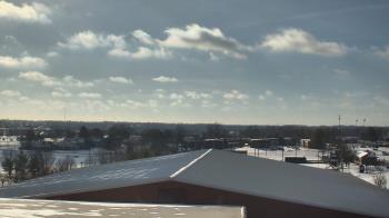 Weather camera view of Noblesville HS.