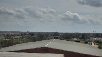 Weather camera view of Noblesville HS.