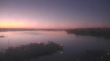 Weather camera view of Emerald Coast Marine.