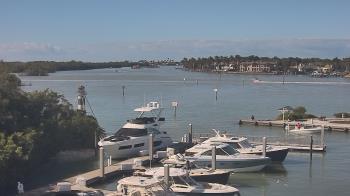 Weather camera view of Hamilton Harbor Yacht Club.