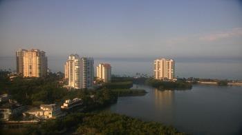 Weather camera view of Naples Grande Beach Resort.
