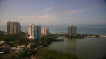 Weather camera view of Naples Grande Beach Resort.