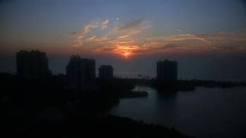 Weather camera view of Naples Grande Beach Resort.