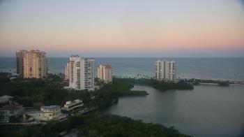 Weather camera view of Naples Grande Beach Resort.
