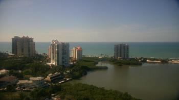 Weather camera view of Naples Grande Beach Resort.