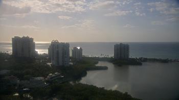 Weather camera view of Naples Grande Beach Resort.