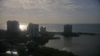 Weather camera view of Naples Grande Beach Resort.