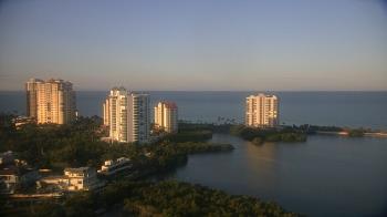 Weather camera view of Naples Grande Beach Resort.