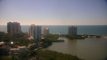 Weather camera view of Naples Grande Beach Resort.