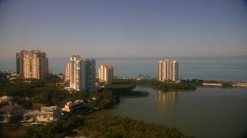 Weather camera view of Naples Grande Beach Resort.
