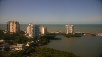 Weather camera view of Naples Grande Beach Resort.