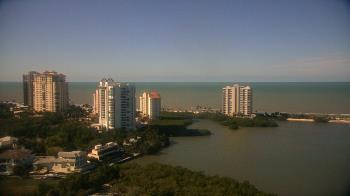 Weather camera view of Naples Grande Beach Resort.