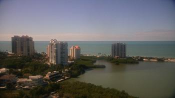 Weather camera view of Naples Grande Beach Resort.