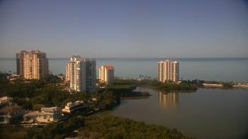 Weather camera view of Naples Grande Beach Resort.