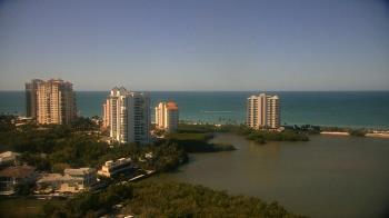 Weather camera view of Naples Grande Beach Resort.