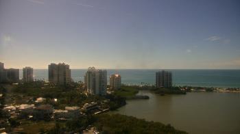 Weather camera view of Naples Grande Beach Resort.