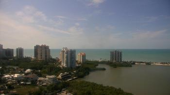 Weather camera view of Naples Grande Beach Resort.