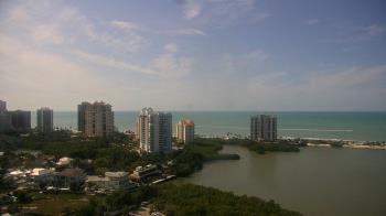 Weather camera view of Naples Grande Beach Resort.