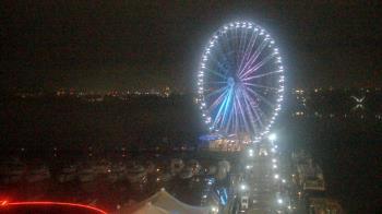 Weather camera view of National Harbor.