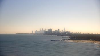 Weather camera view of Northwestern University.