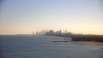 Weather camera view of Northwestern University.