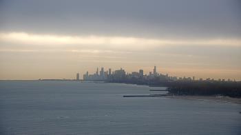 Weather camera view of Northwestern University.