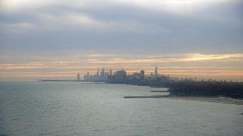Weather camera view of Northwestern University.