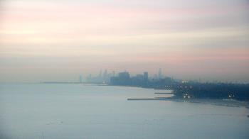 Weather camera view of Northwestern University.