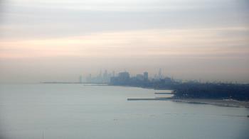 Weather camera view of Northwestern University.