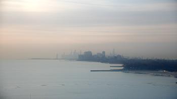 Weather camera view of Northwestern University.